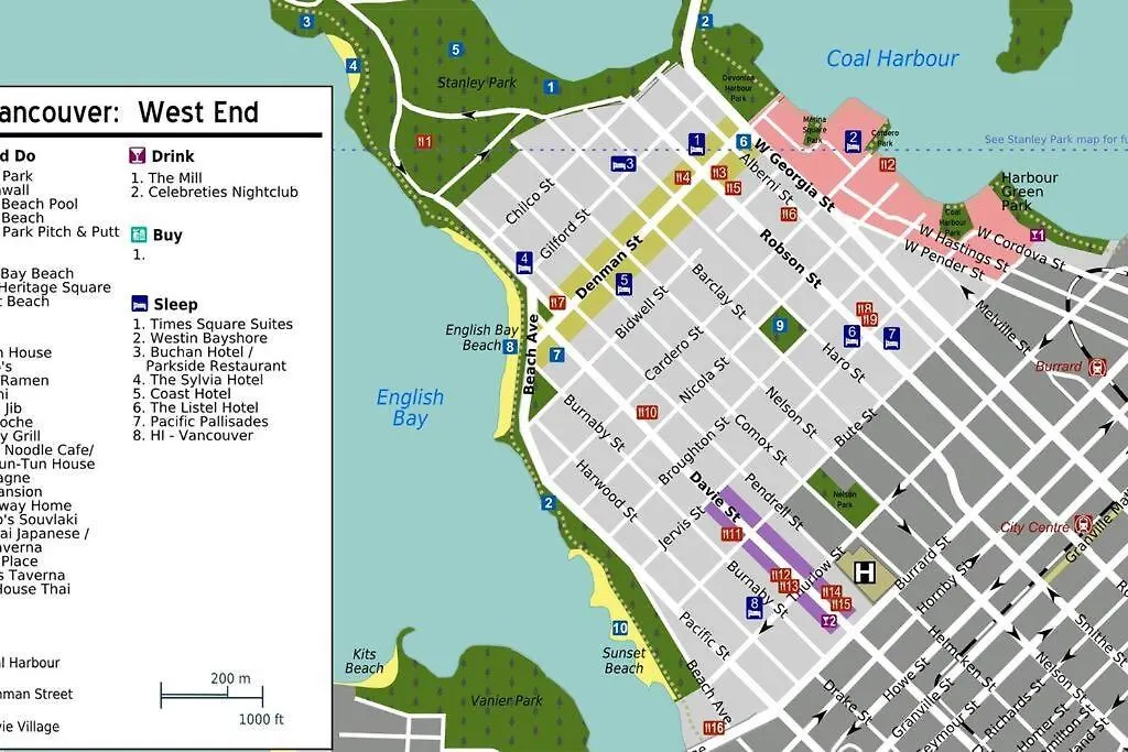 A Gentle Hideaway In The Urban Forest West End Downtown Vancouver Canada